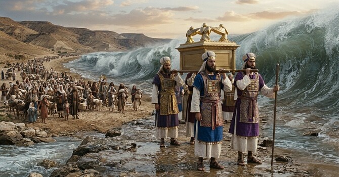 Stepping off into the water, a first step of faith