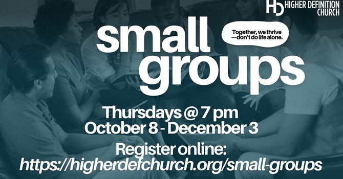 Fall Small Groups