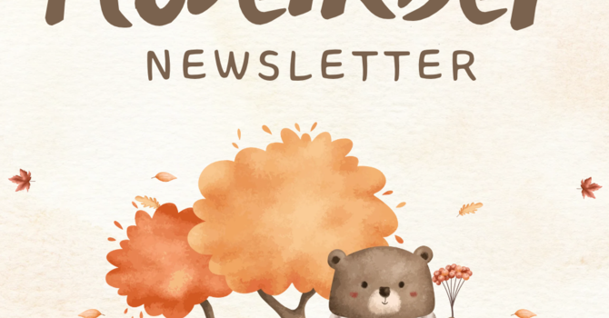 November 2026 Newsletter image