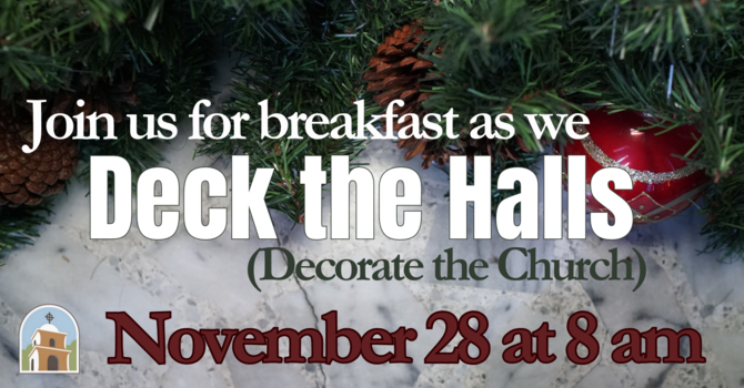 Deck the Halls Breakfast and Decorating