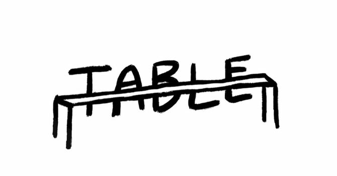 TABLE COLLEGE MINISTRY