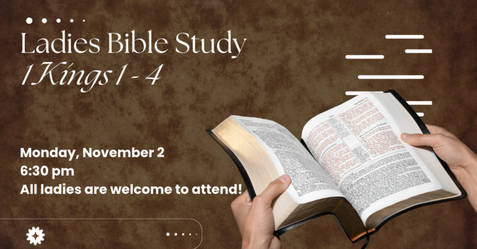 Ladies Bible Study