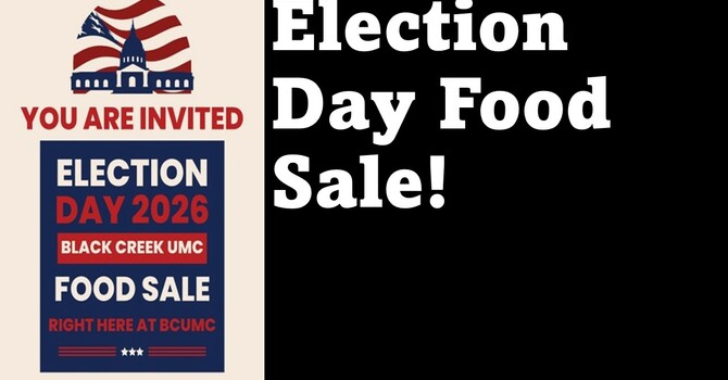 Election Day Food Sale