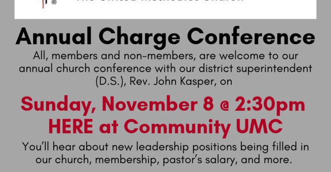 Annual Charge Conference