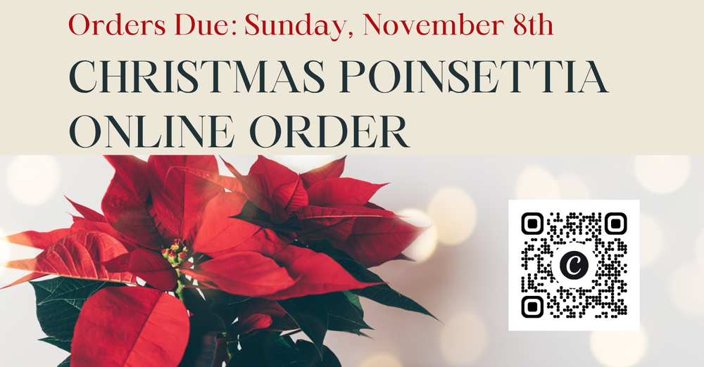 Time to order your Poinsettias