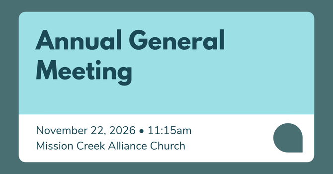 Notice of Annual General Meeting
