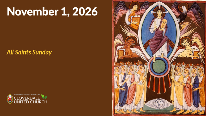 31st Sunday in Ordinary Time (All Saints Sunday)