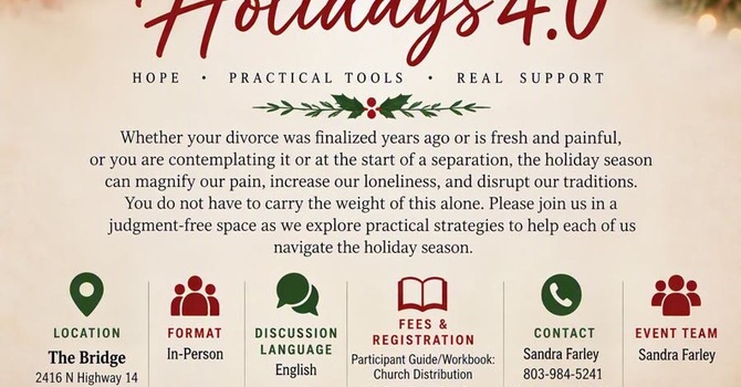 Surviving the Holidays 4.0 - DivorceCare Ministry