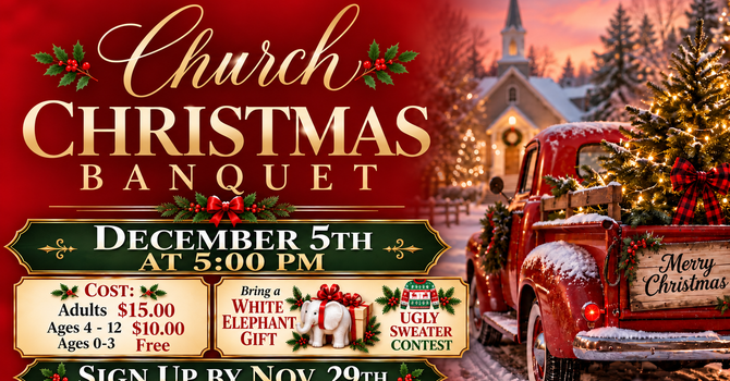 Church Christmas Banquet