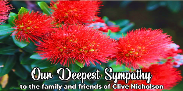 Clive Nicholson passed away on the weekend.