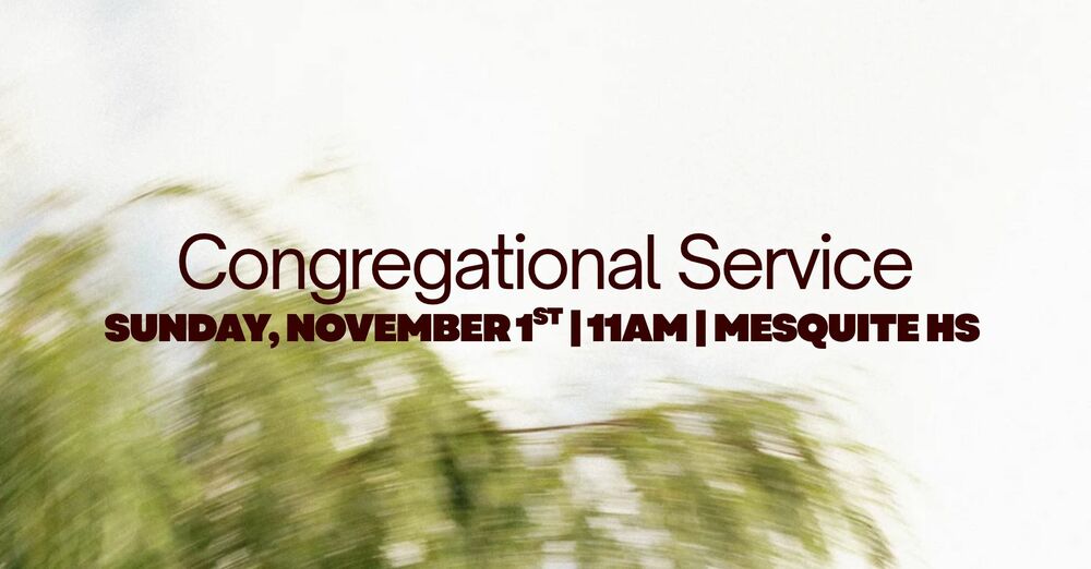 Congregational Service 