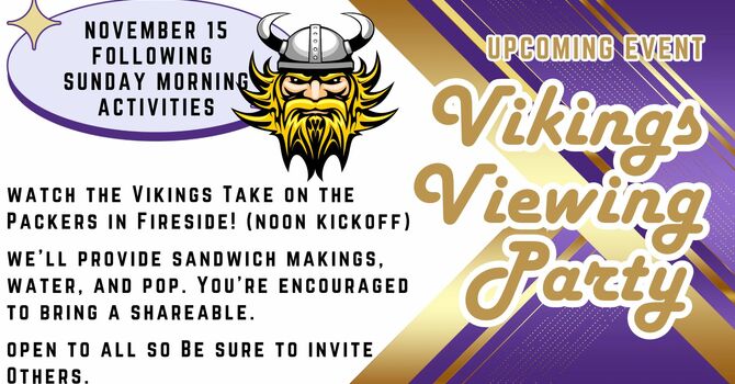 Vikings-Packers Viewing Party