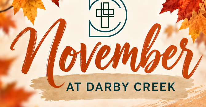 Coming this November to Darby Creek! image