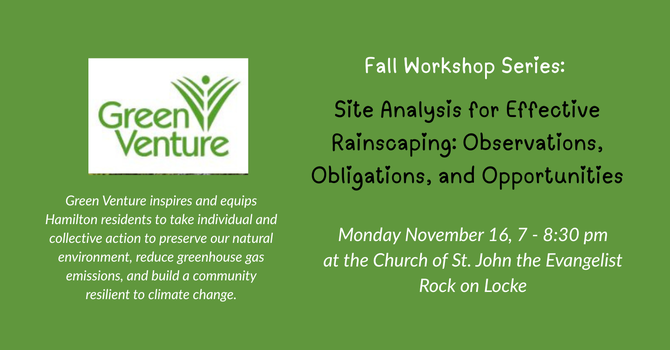 Green Venture Workshop to be held at St. John's