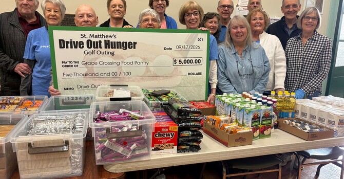 Drive Out Hunger 2026 Check Presentations