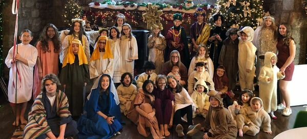 Christmas Pageant Rehearsals!