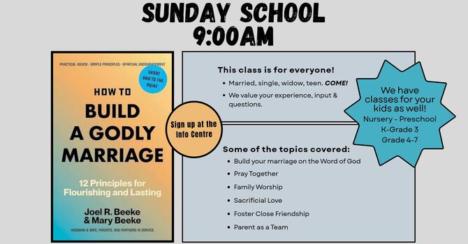 Sunday School - All Ages