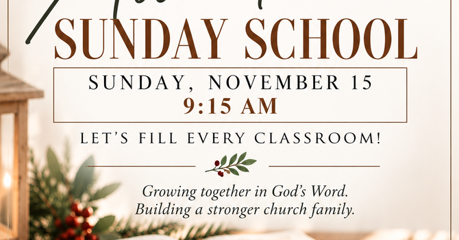 High Attendance Sunday School