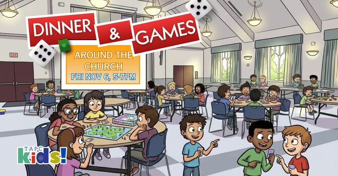 Dinner and Games around the Church