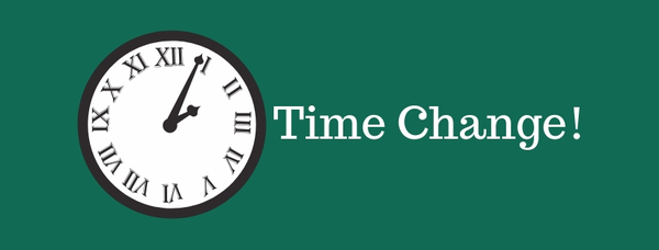 Time Change: Fall Back