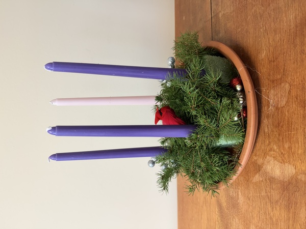 Advent wreath making