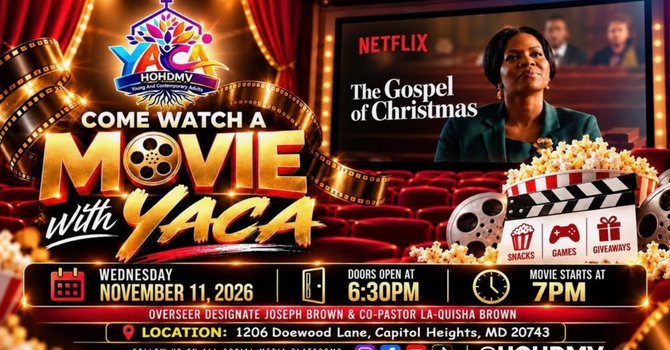 YACA Movie Night: The Gospel of Christmas