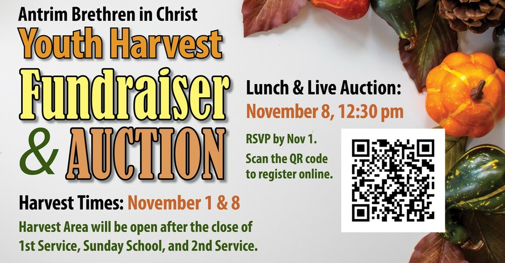 Youth Harvest Fundraisers & Auction