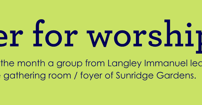 Sunridge Worship Service