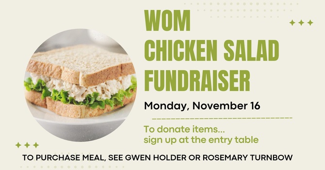 Chicken Salad Fundraiser