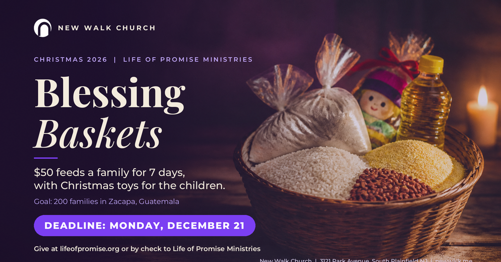 Christmas Blessing Baskets | Canastas de Bendición