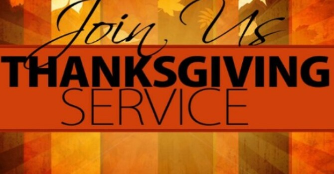 Thanksgiving Service & Potluck