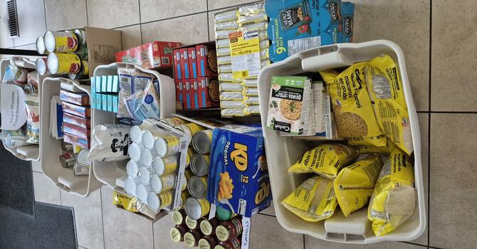 Another "Thanksgiving" Food Collection for Hope Mission