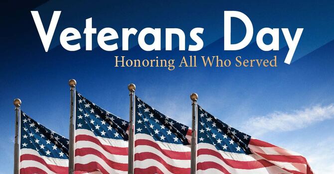 Veterans Day observed in worship service