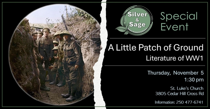 A Little Patch of Ground - Literature of WW1