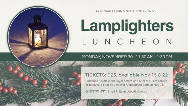 Lamplighters Christmas Luncheon