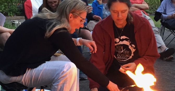 Campfire singalong