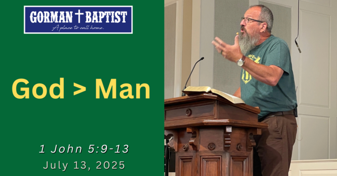 God > Man