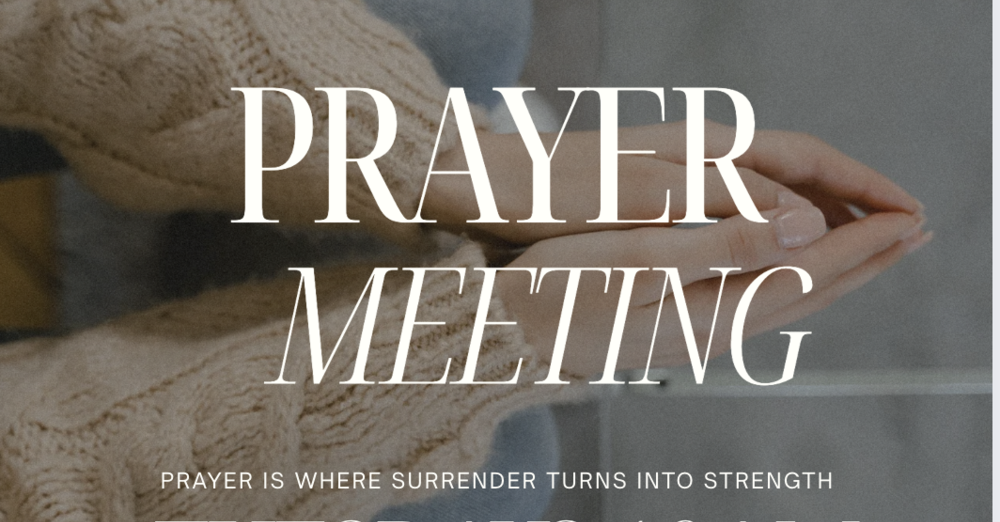 Prayer Meeting
