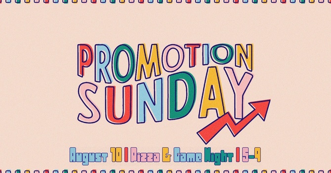 Youth Hangout - Promotion Sunday!