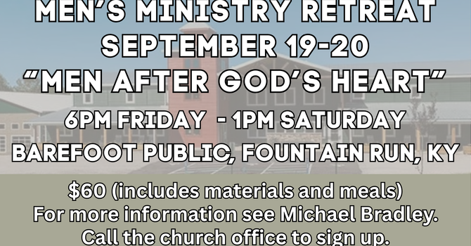 Men's Ministry Retreat