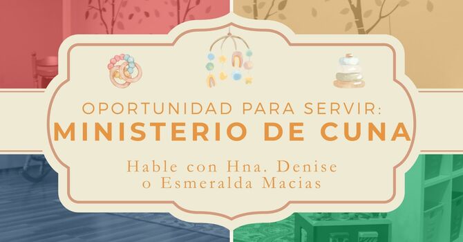 Serving Opportunity: Nursery