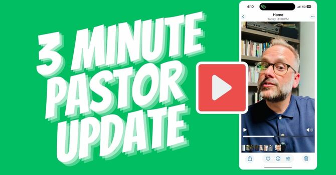 Pastor Update image