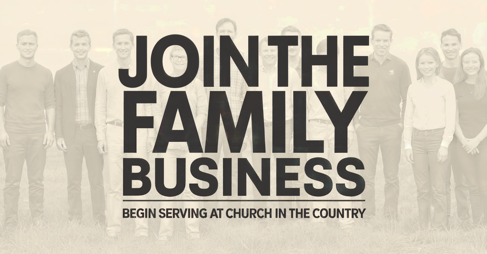 Serve at Church in the Country