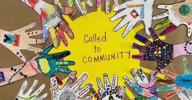 "Called to Community: One anotherness"  image