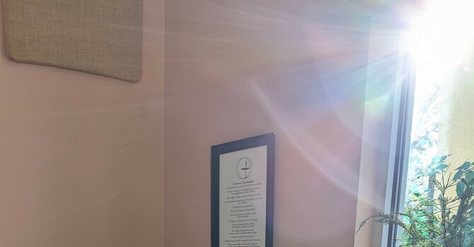 Inhaling compassion courage and hope...
