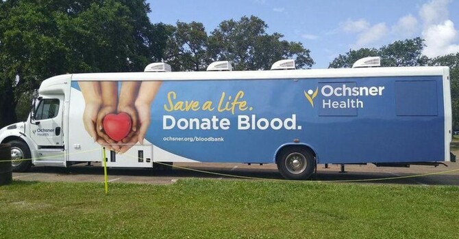 Ochsner Blood Mobile Donations