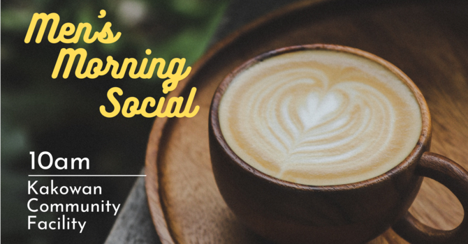 Men's Morning Tea - Sept 2025