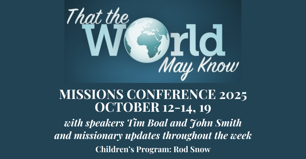 Missions Conference