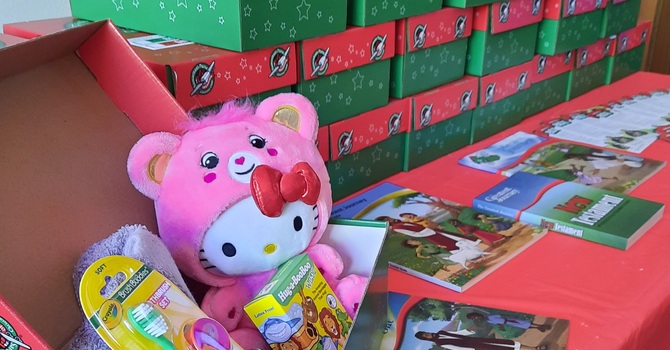 Operation Christmas Child Shoeboxes image