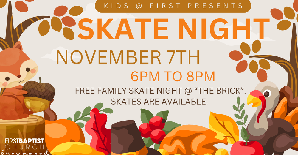 1st Friday Skate Night